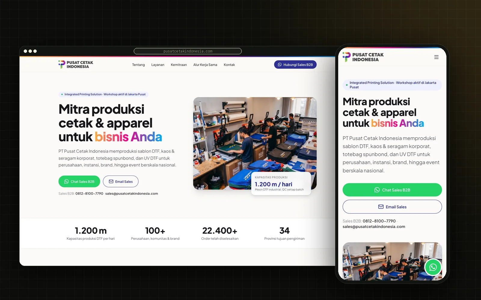 Pusat Cetak Indonesia — Company Profile