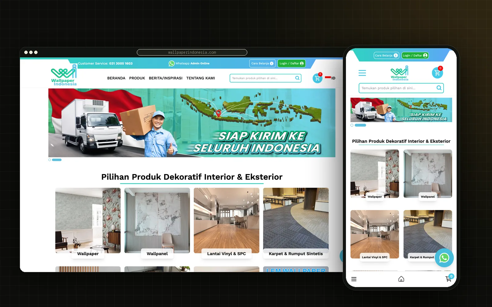 Wallpaper Indonesia — E-commerce