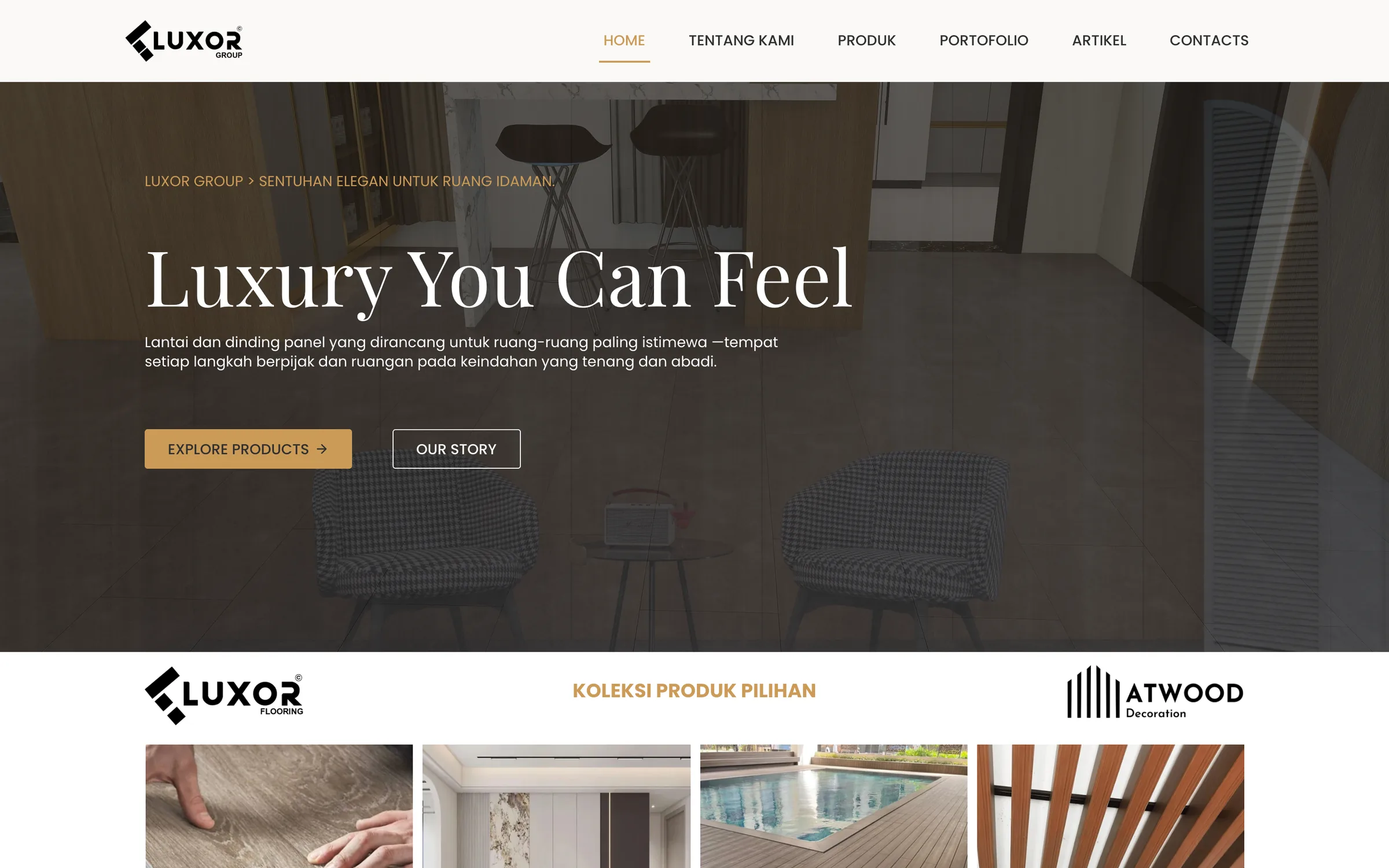 Luxor Flooring — Home